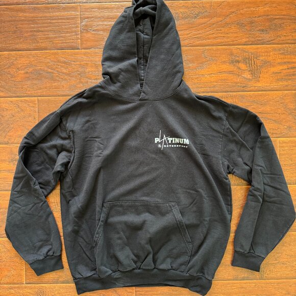 Local Authority Hooded Fleece - Screen Printed Graphic LT chest / back - Size L - Picture 1 of 3